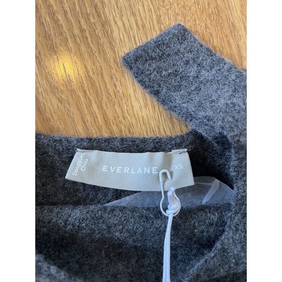 NWT Everlane Dark Gray Wool Blend Crop Tank Size XS - Picture 6 of 9